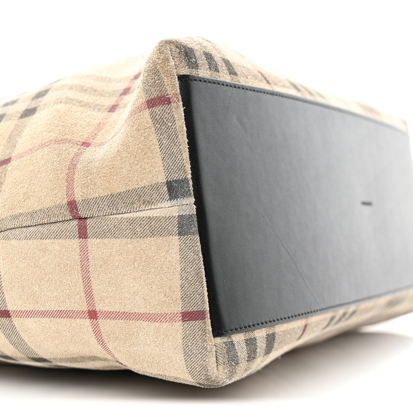 Suede Check Hobo