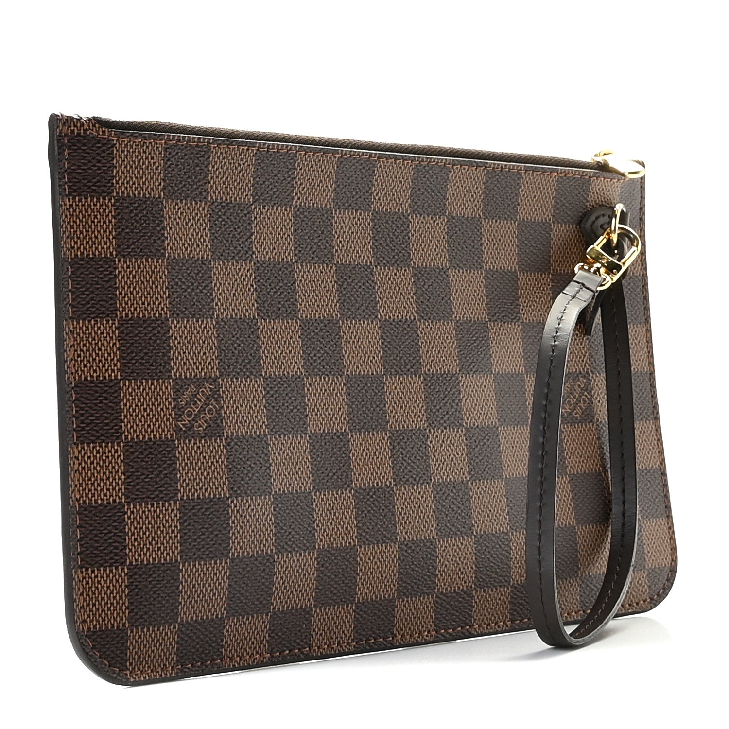 Louis Vuitton Damier Ebene Neverfull MM GM Pochette 3 of 8