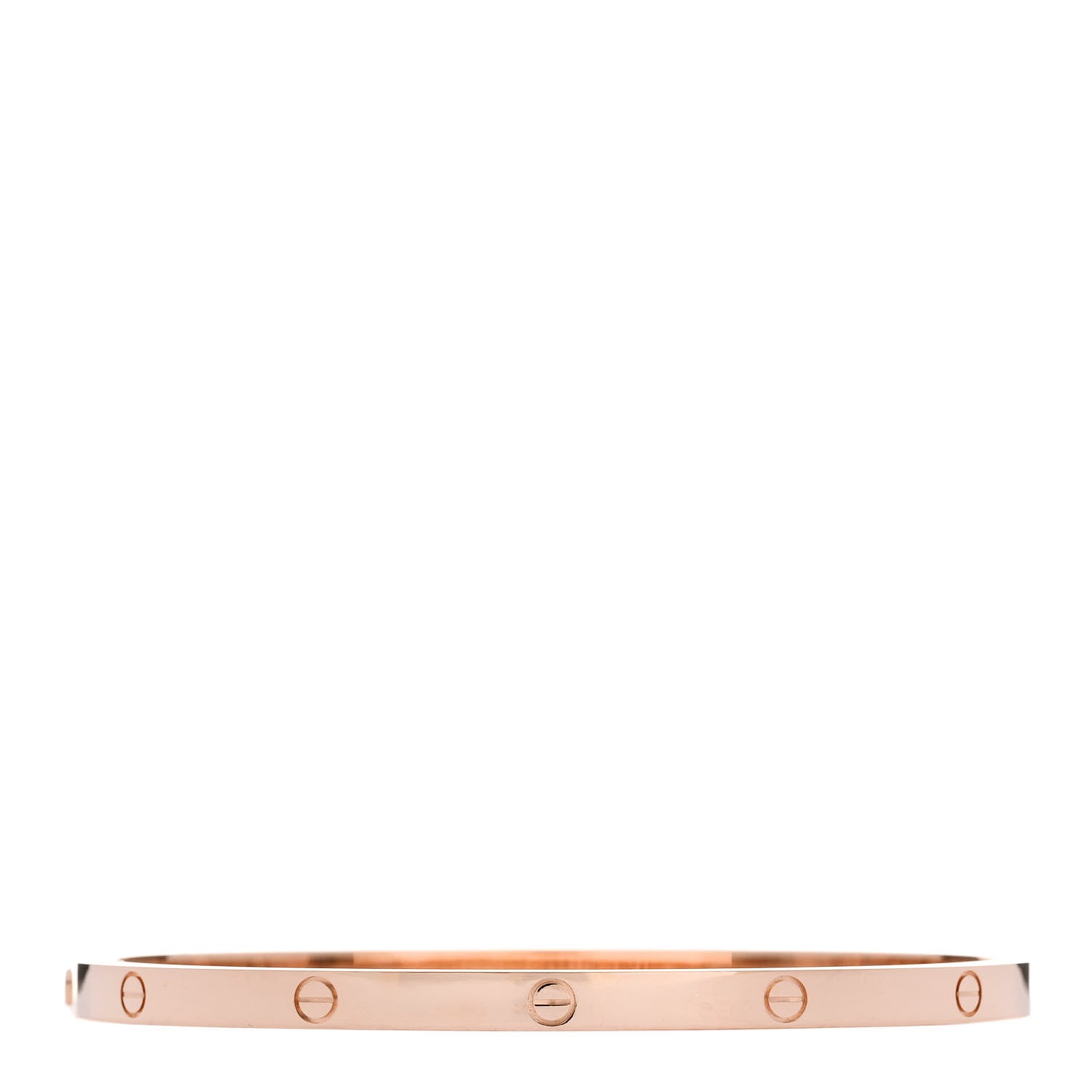 Cartier 18K Pink Gold Small LOVE Bracelet 17 2 of 8