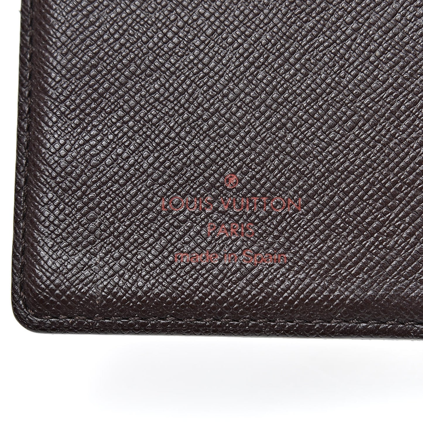 Damier Ebene Small Ring Agenda Cover