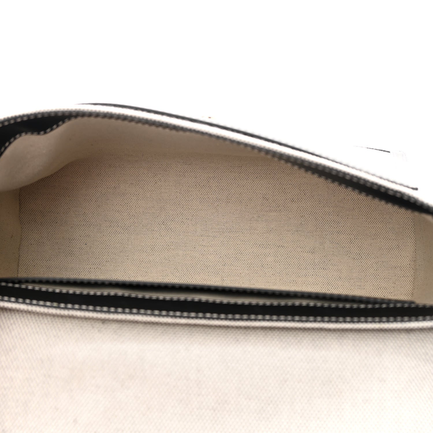 Burberry Canvas Horseferry Print Note Crossbody Bag Grey Black 5 of 12