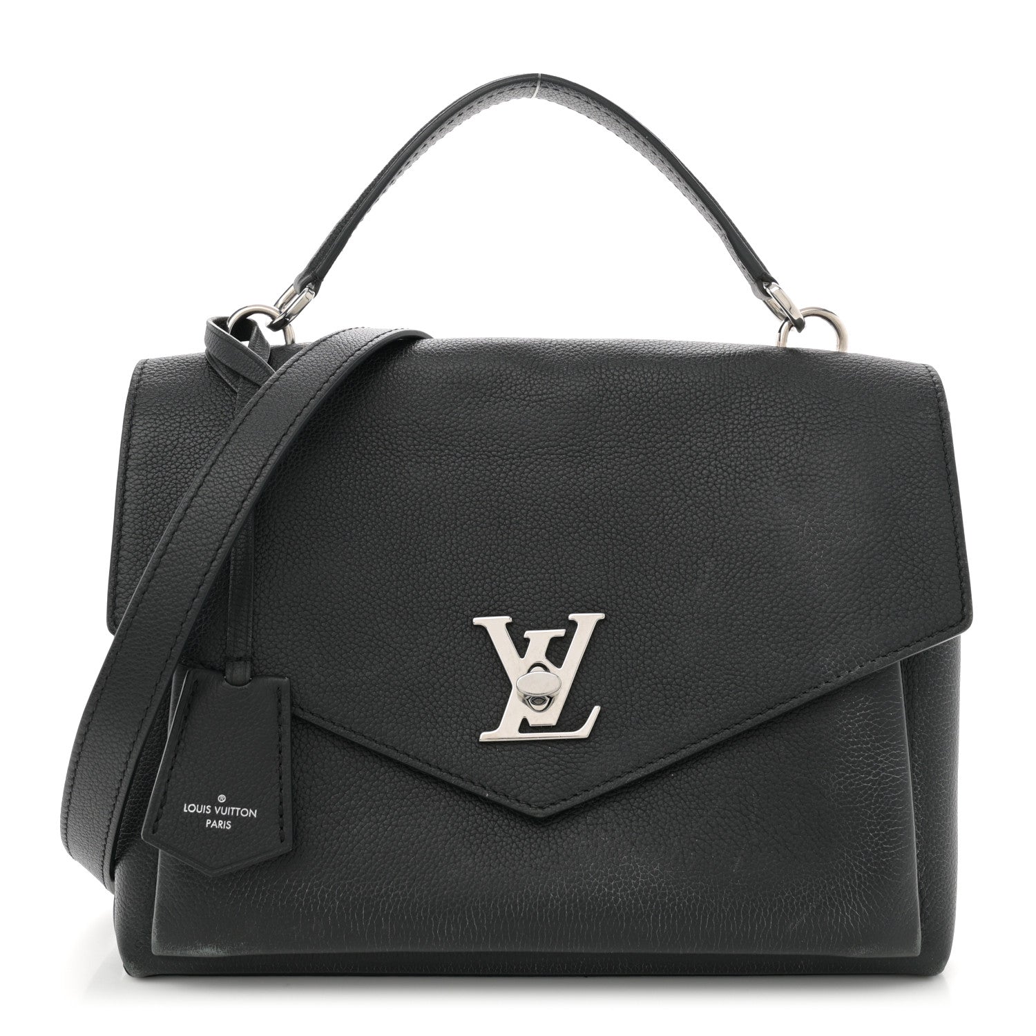 Louis Vuitton Soft Calfskin My Lockme Top Handle Black 1 of 11