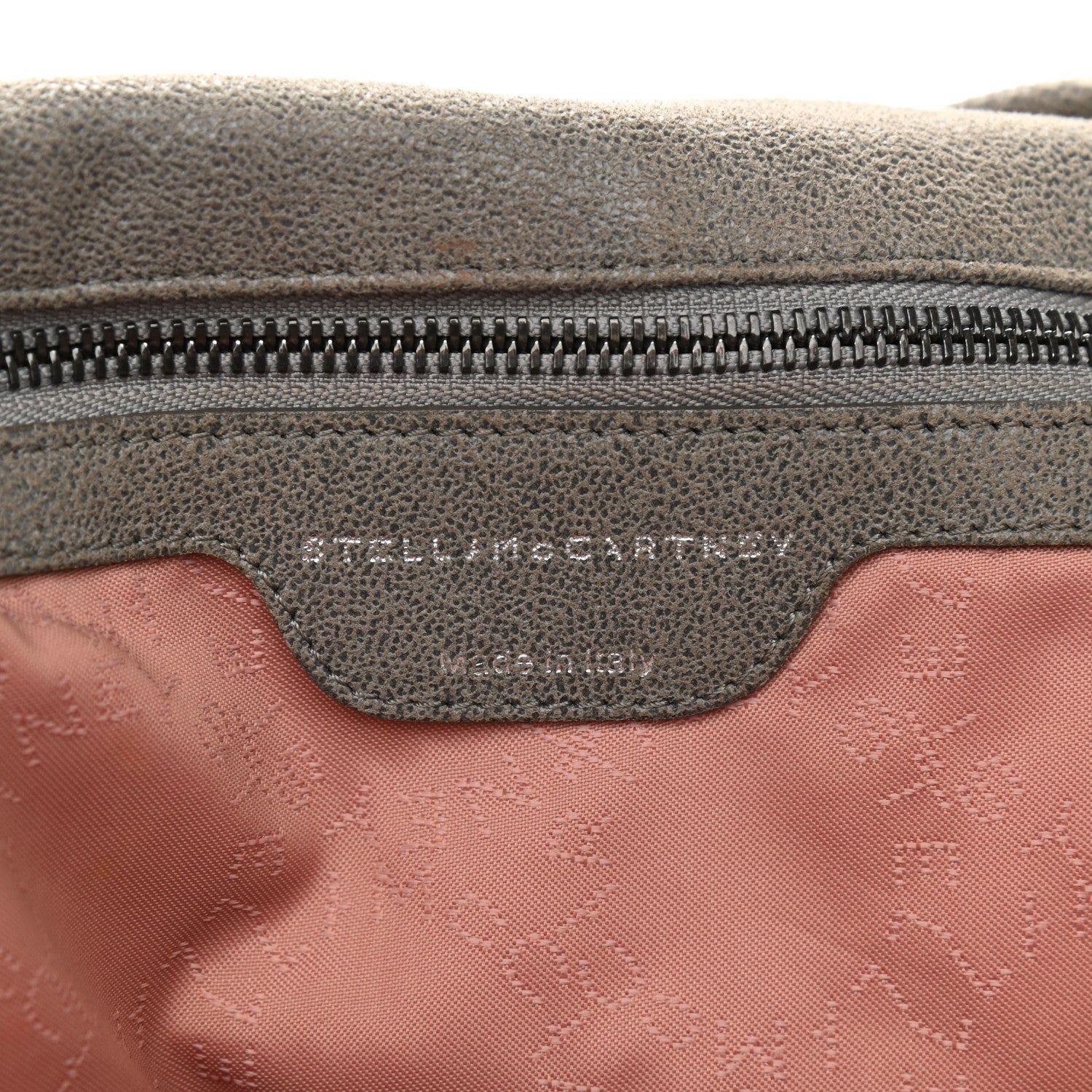 Stella McCartney Shaggy Deer Falabella Fold Over Tote Grey 6 of 11