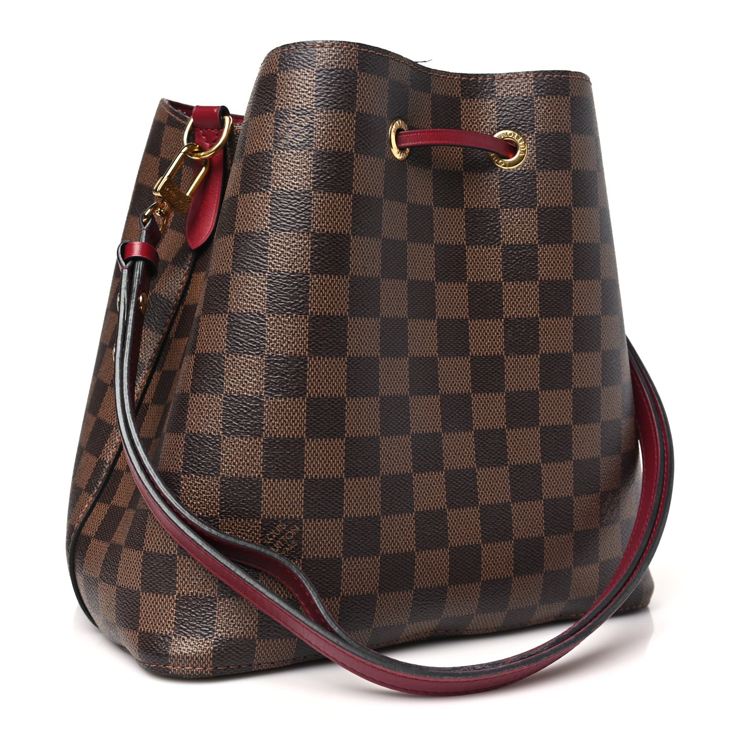 Louis Vuitton Damier Ebene Neonoe MM Cherry Berry 3 of 12