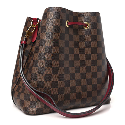 Louis Vuitton Damier Ebene Neonoe MM Cherry Berry 3 of 12