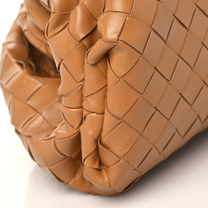 Bottega Veneta Nappa Maxi Intrecciato The Pouch Oversized Clutch Caramel 6 of 7