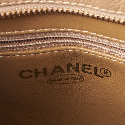 Chanel Caviar Quilted Medallion Tote Beige 8 of 9