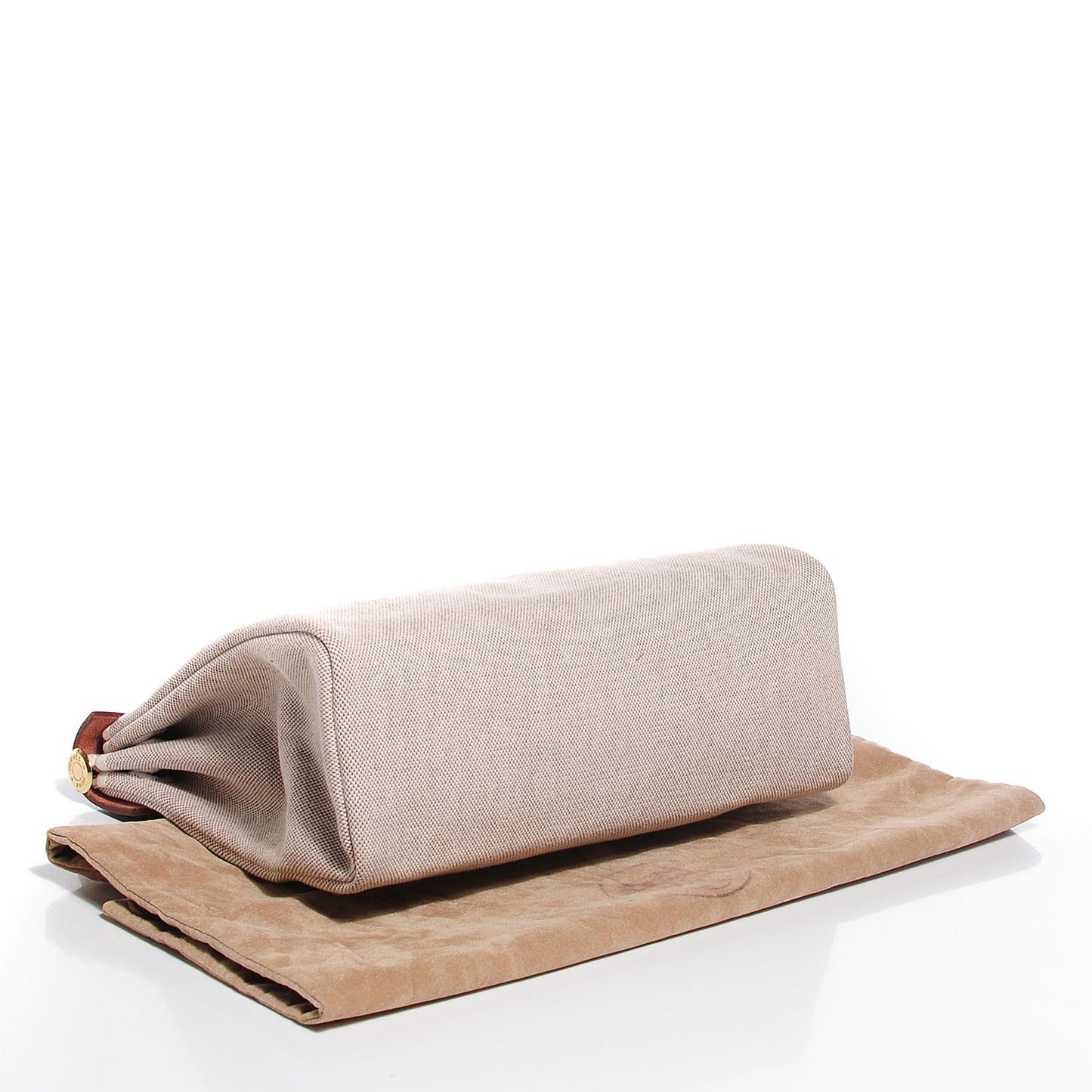 Vache Hunter Calfskin Toile Herbag 30 PM Havane