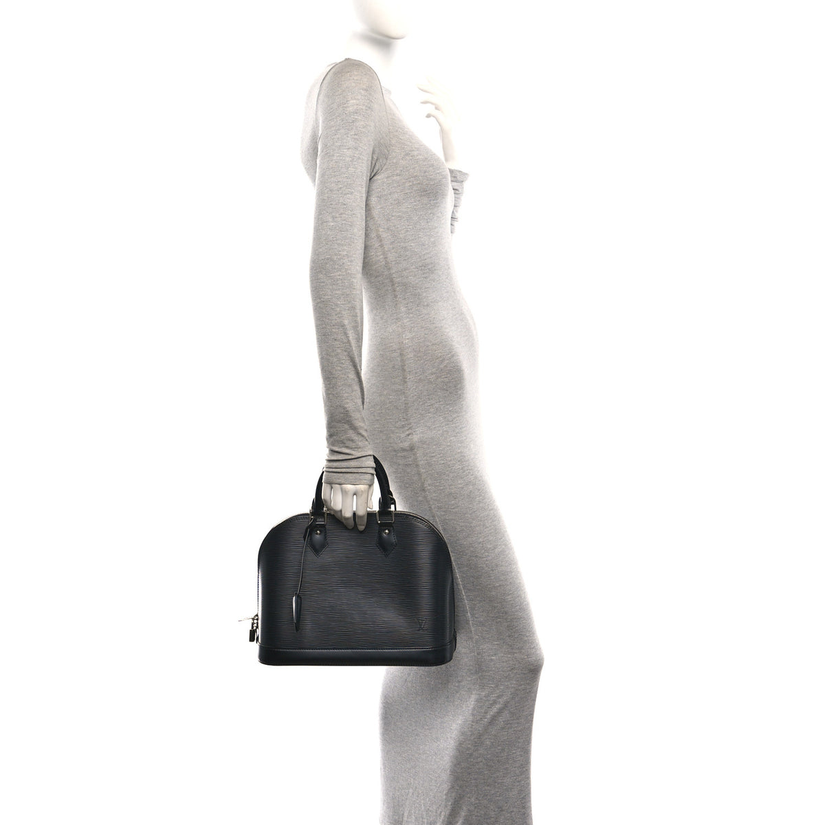 Louis Vuitton Epi Alma PM Black 2 of 11
