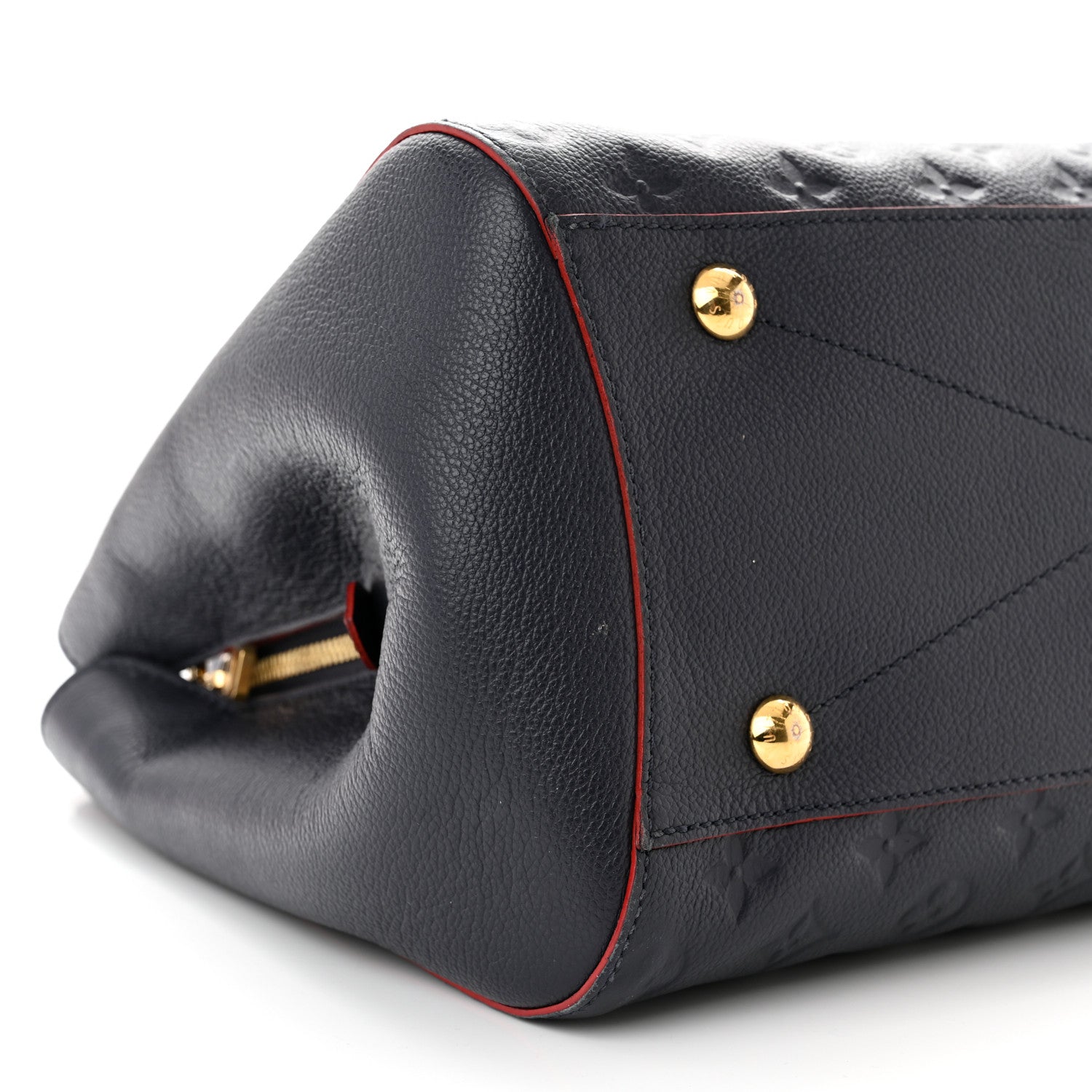 Louis Vuitton Empreinte Montaigne GM Marine Rouge 9 of 16