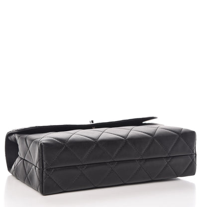 Chanel Calfskin Quilted In The Business Flap Bag Black 5 of 15