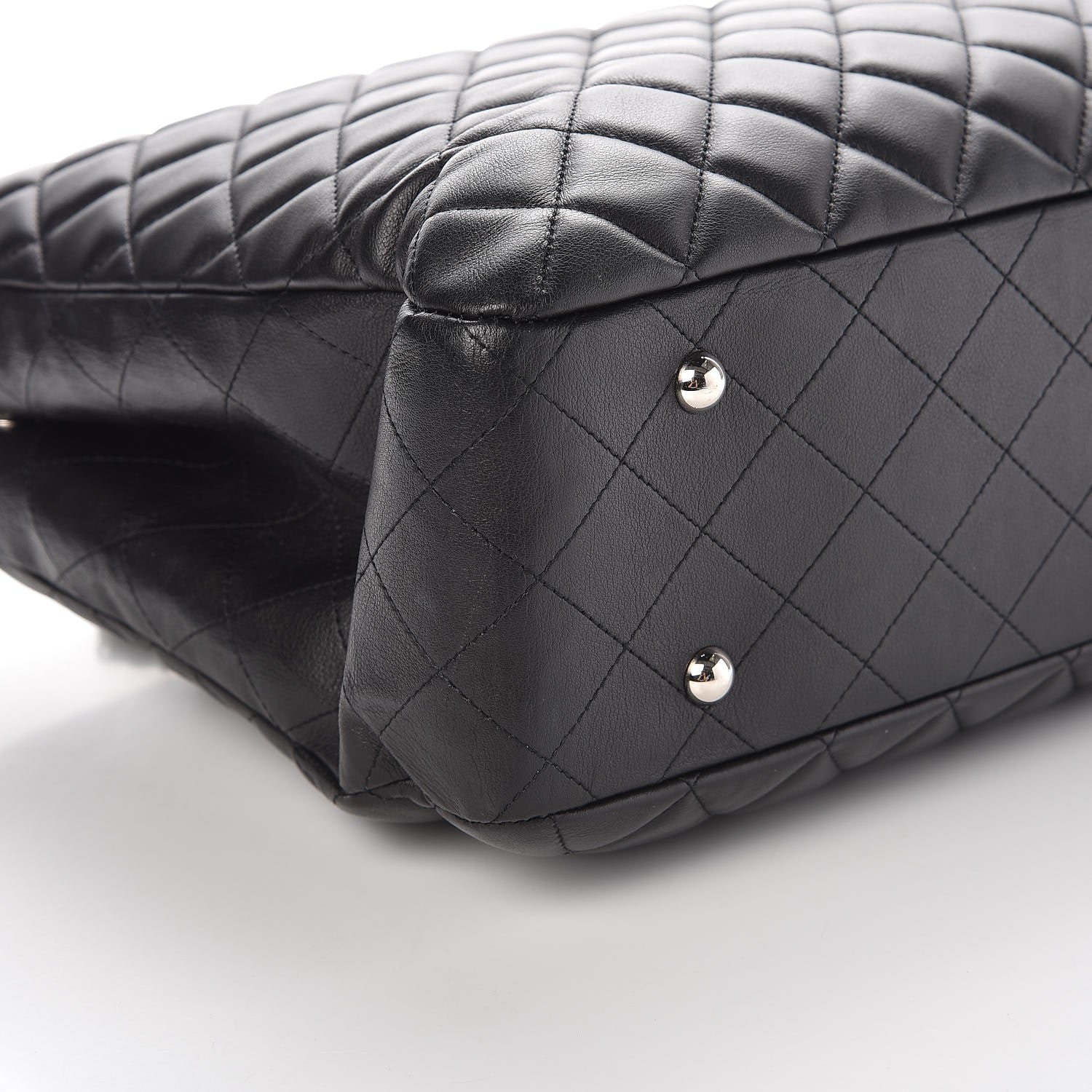 Chanel Calfskin Quilted Timeless Tote Black 9 of 12