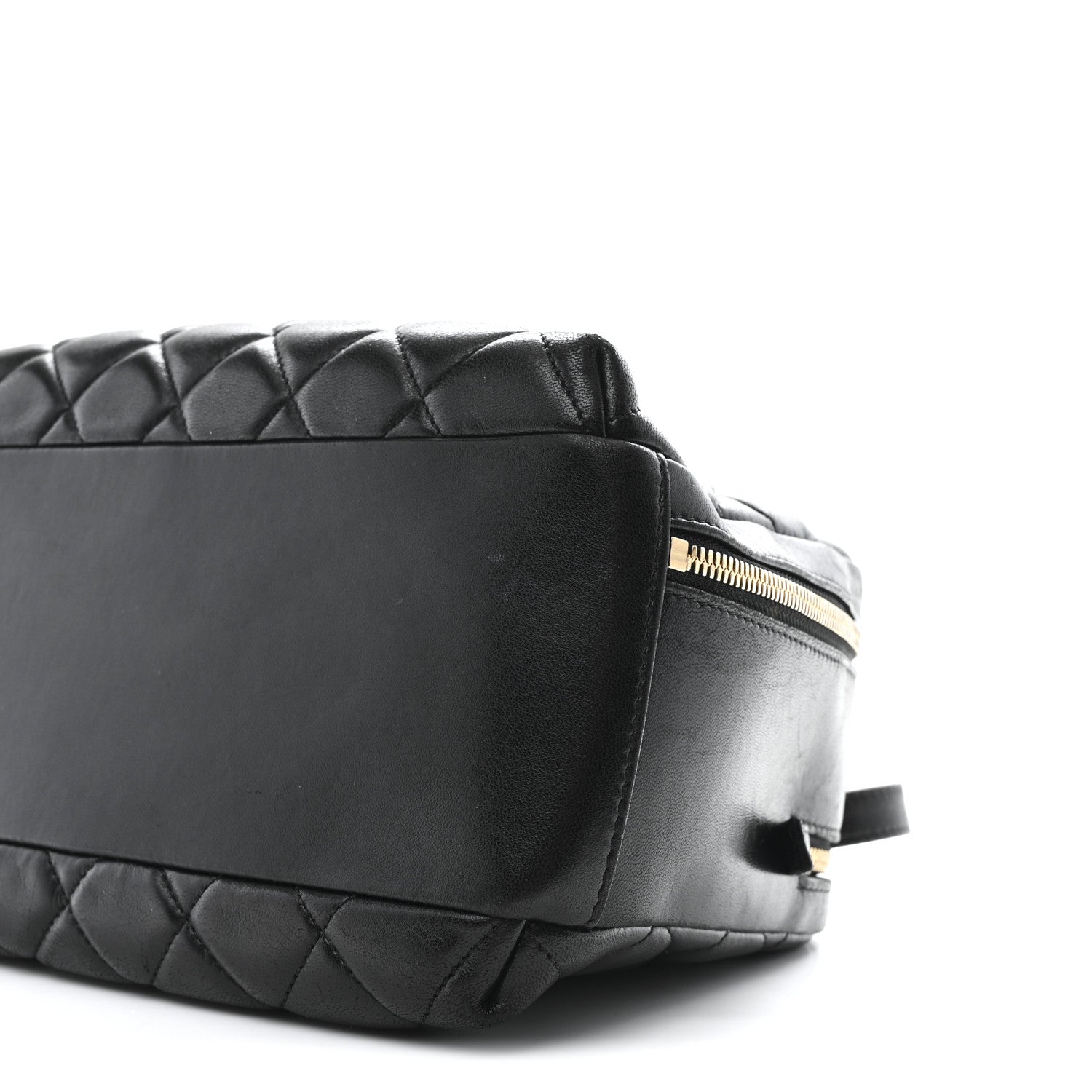 Chanel Lambskin Quilted Medium Trendy CC Bowling Bag Black 10 of 10