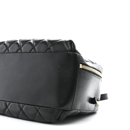 Chanel Lambskin Quilted Medium Trendy CC Bowling Bag Black 10 of 10