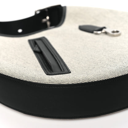 Hermes Canvas Swift Arcon Ecru Black 9 of 11