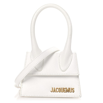 Jacquemus Grained Calfskin Le Chiquito White 1 of 11