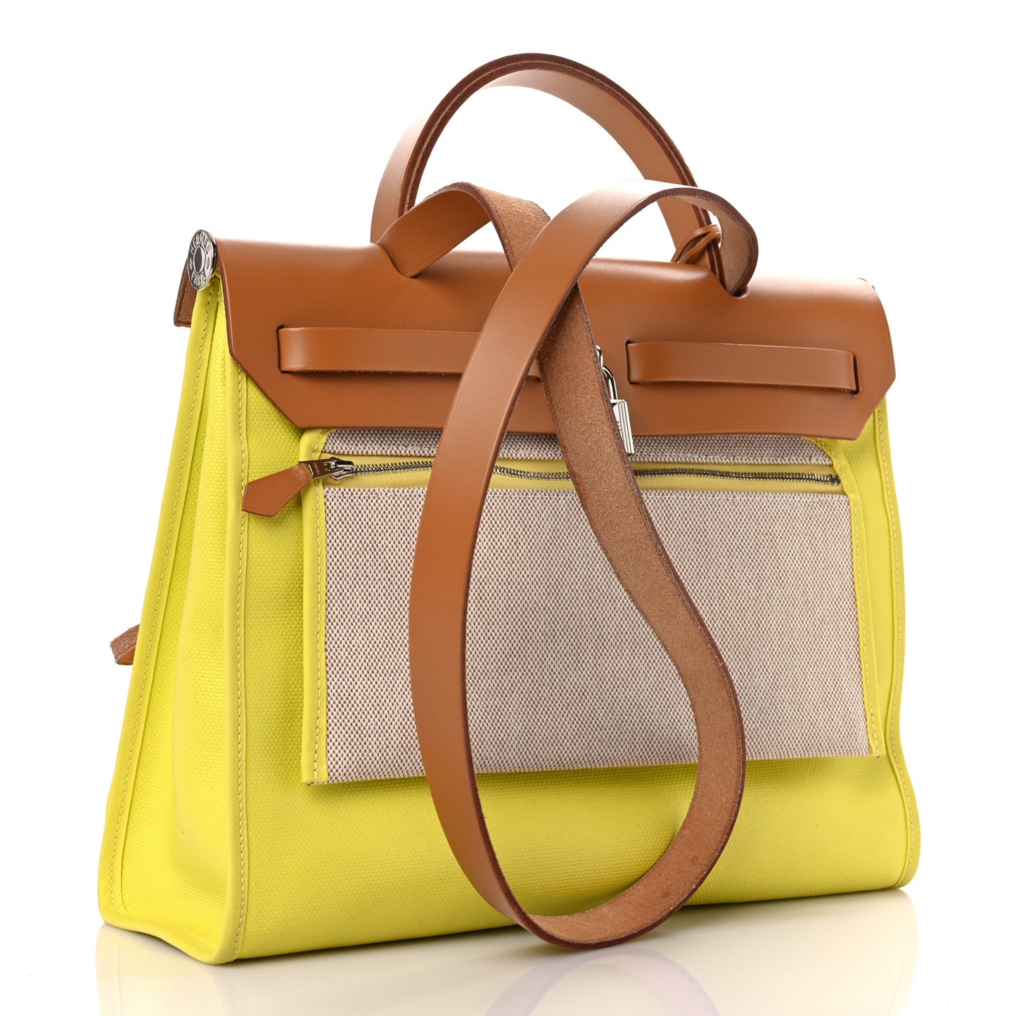 Toile H Berline Vache Hunter Herbag Zip 31 PM Lime