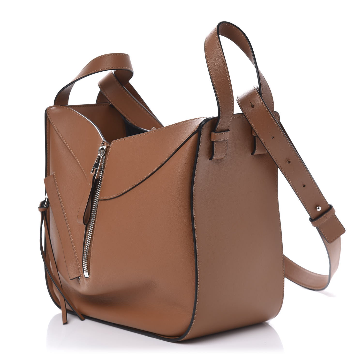 Loewe Calfskin Small Hammock Shoulder Bag Tan 3 of 9