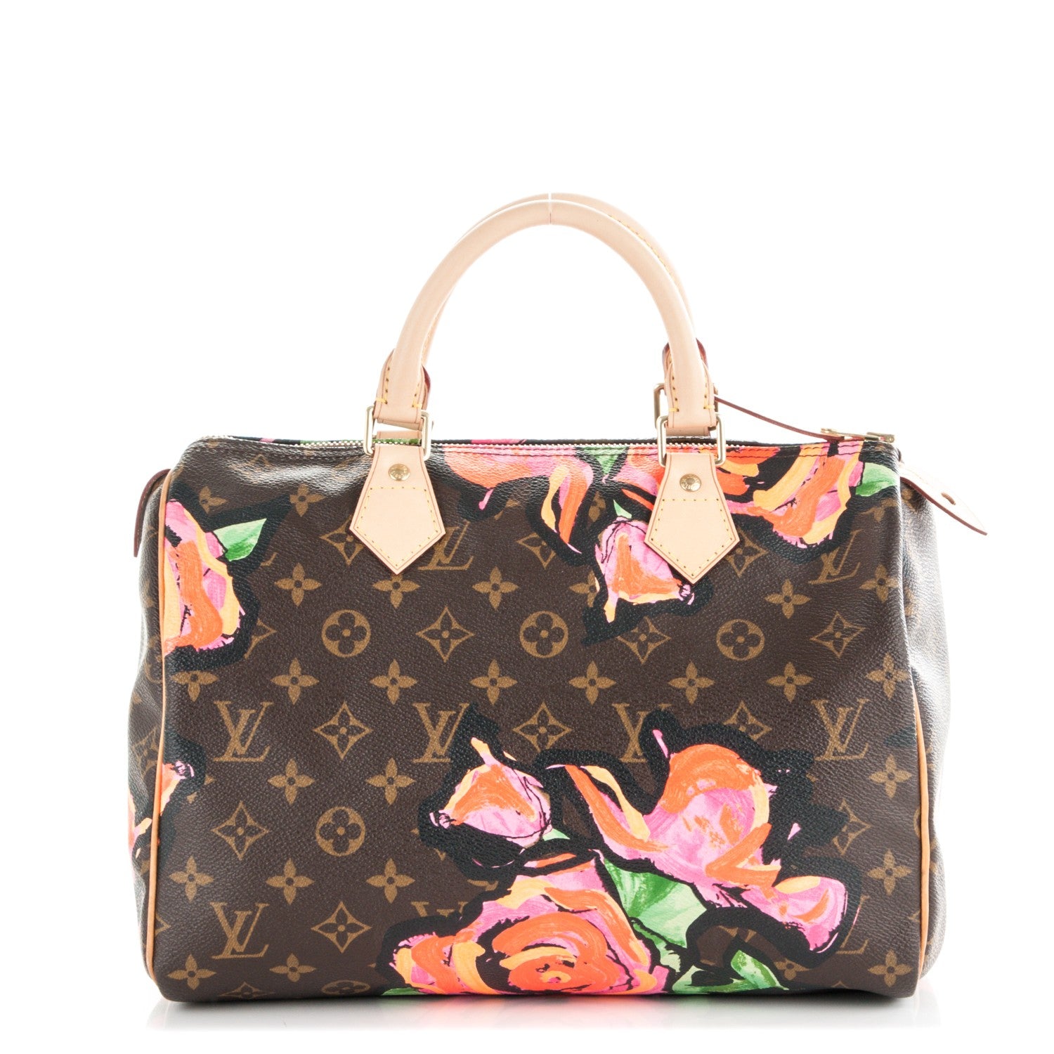 Louis Vuitton Monogram Roses Speedy 30 1 of 7
