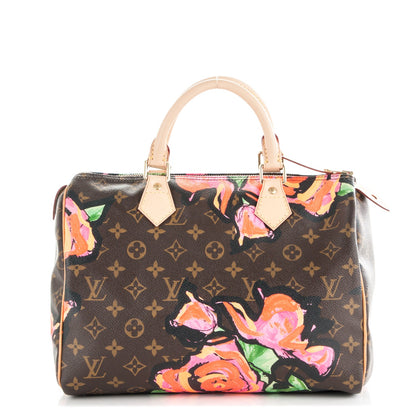Louis Vuitton Monogram Roses Speedy 30 1 of 7
