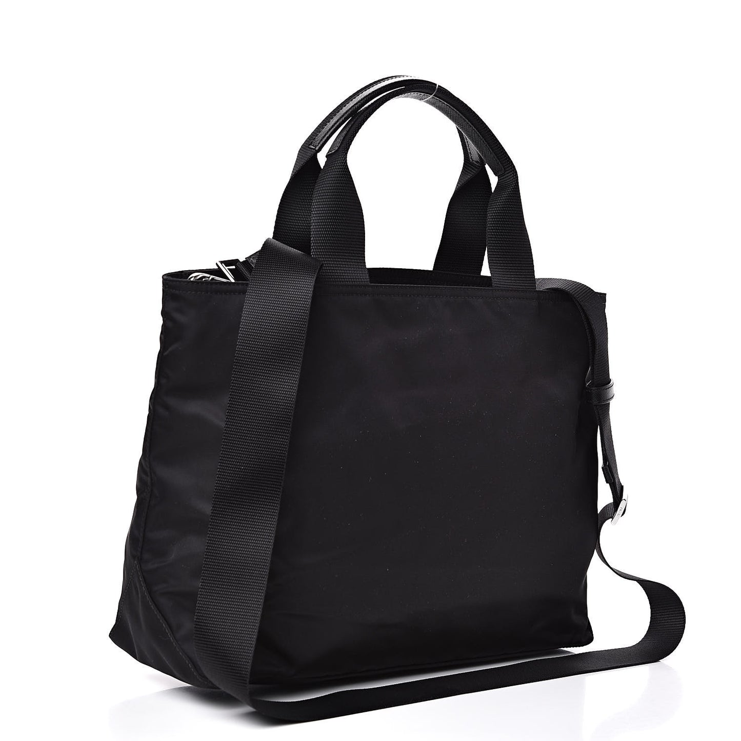 Tessuto Nylon Vela Shoulder Bag Black