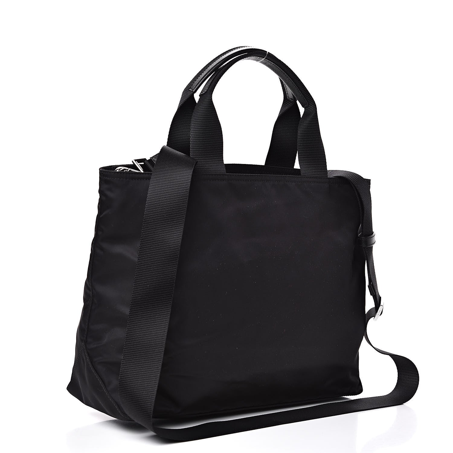 Prada Tessuto Nylon Vela Shoulder Bag Black 3 of 9