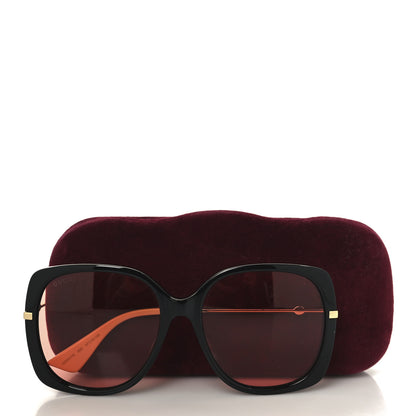 Gucci Square Frame GG0511S Sunglasses Orange Black 8 of 8