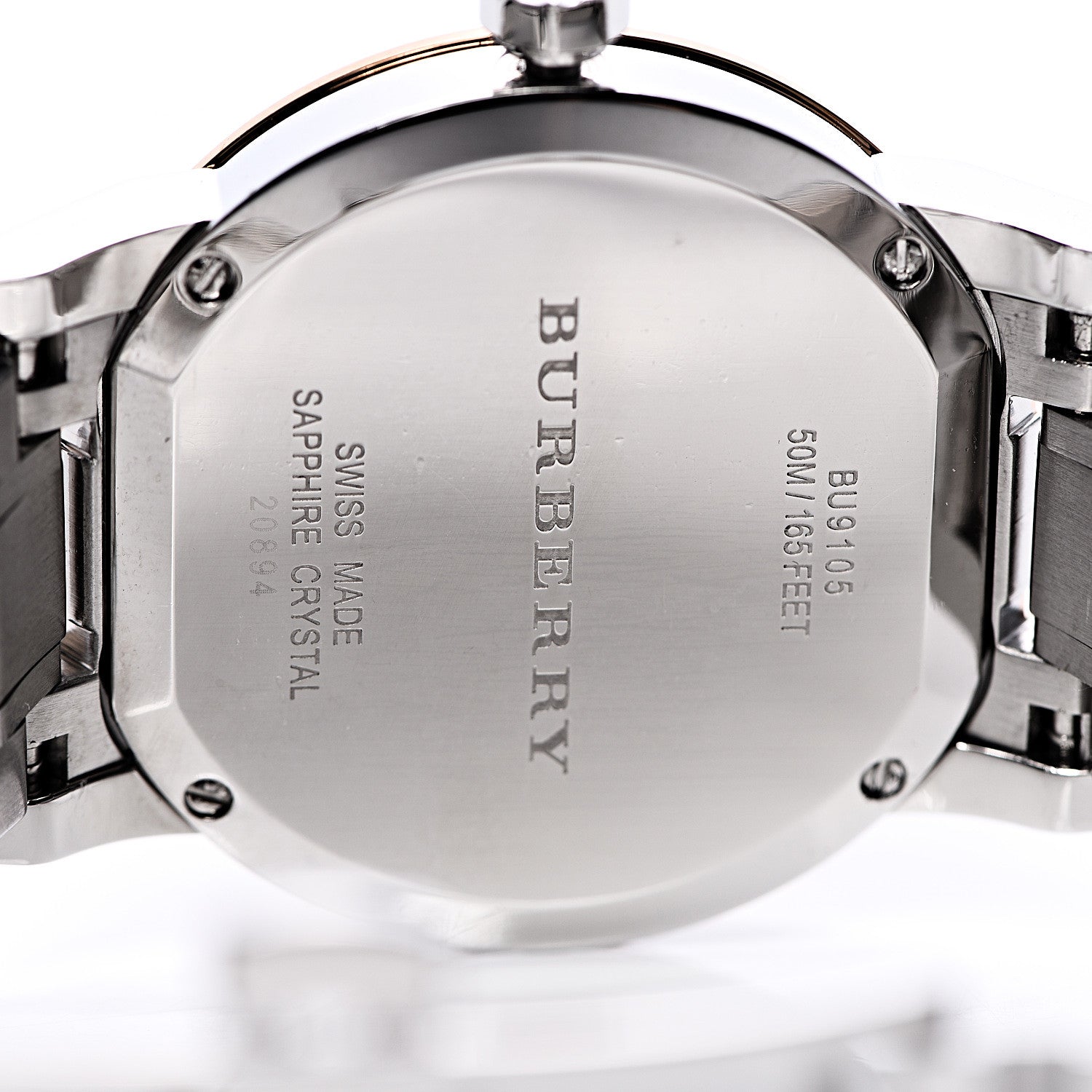 Burberry Stainless Steel 34mm The City Quartz Watch BU9105 8 of 11