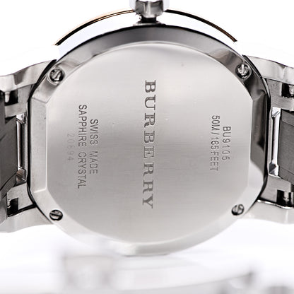 Burberry Stainless Steel 34mm The City Quartz Watch BU9105 8 of 11