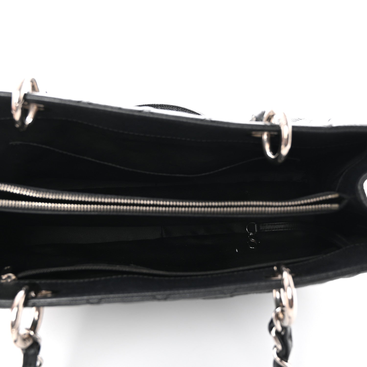 Chanel Caviar Quilted Grand Shopping Tote GST Black 5 of 10