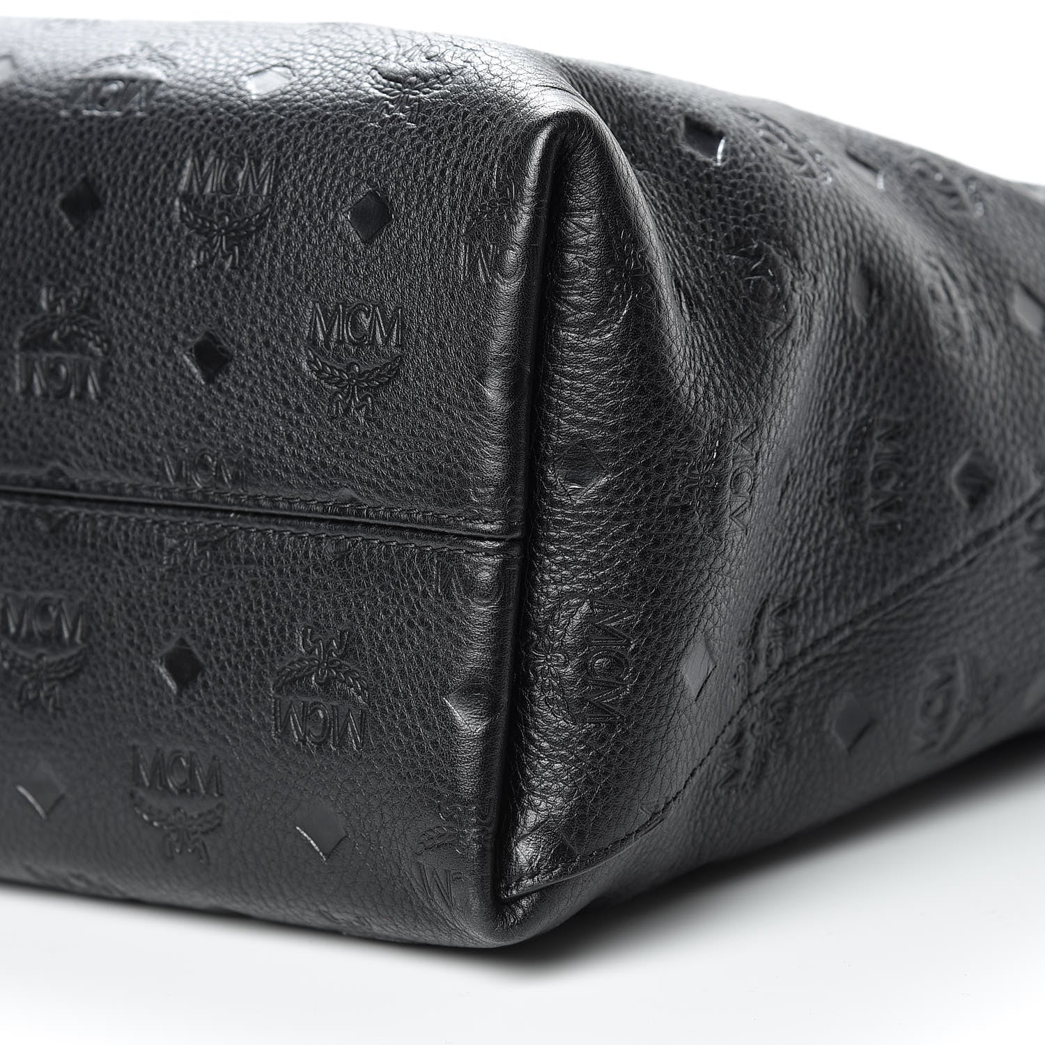 MCM Calfskin Ottomar Large Klara Hobo Black 12 of 12