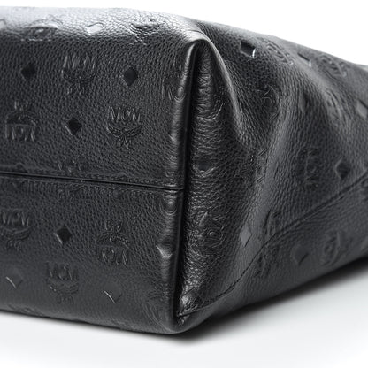 MCM Calfskin Ottomar Large Klara Hobo Black 12 of 12