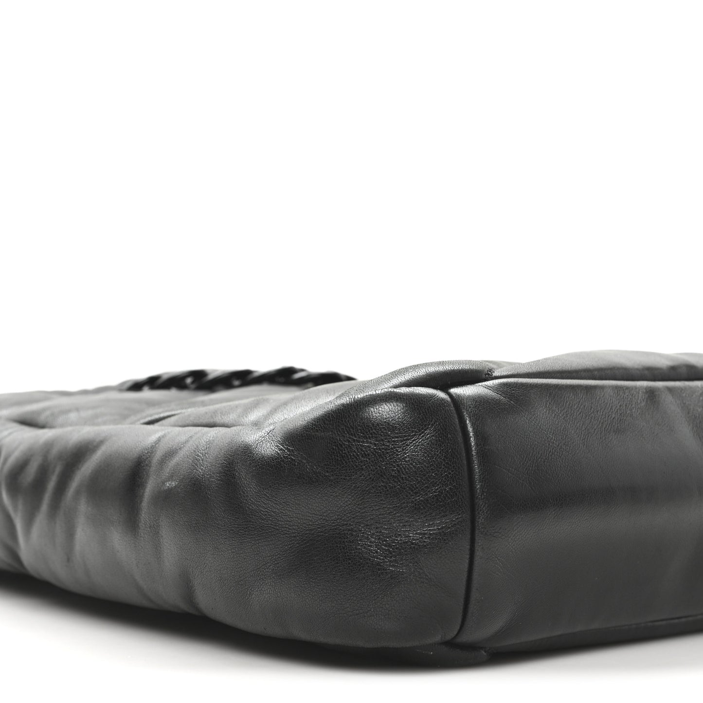 Nappa Cloud Quilted Travia Medium Tote Black
