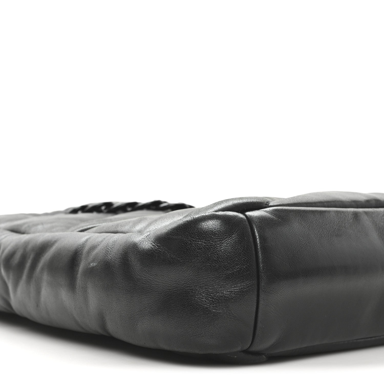 MCM Nappa Cloud Quilted Travia Medium Tote Black 9 of 11