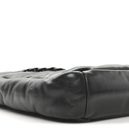 MCM Nappa Cloud Quilted Travia Medium Tote Black 9 of 11
