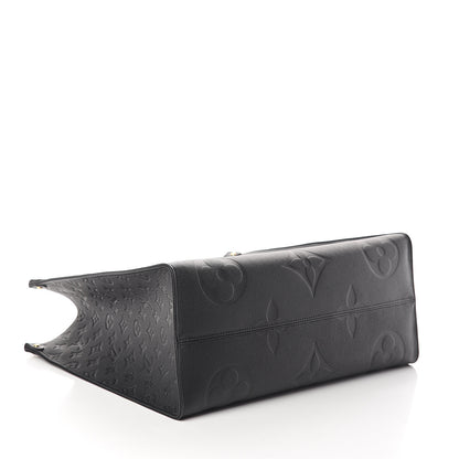 Louis Vuitton Empreinte Monogram Giant Onthego GM Black 3 of 8