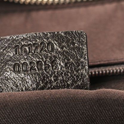 Gucci Monogram Small Princy Satchel Dark Brown 6 of 14