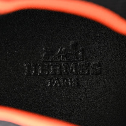 Hermes Knit Womens Flex Bolduc Sneakers 37 Black White 8 of 9