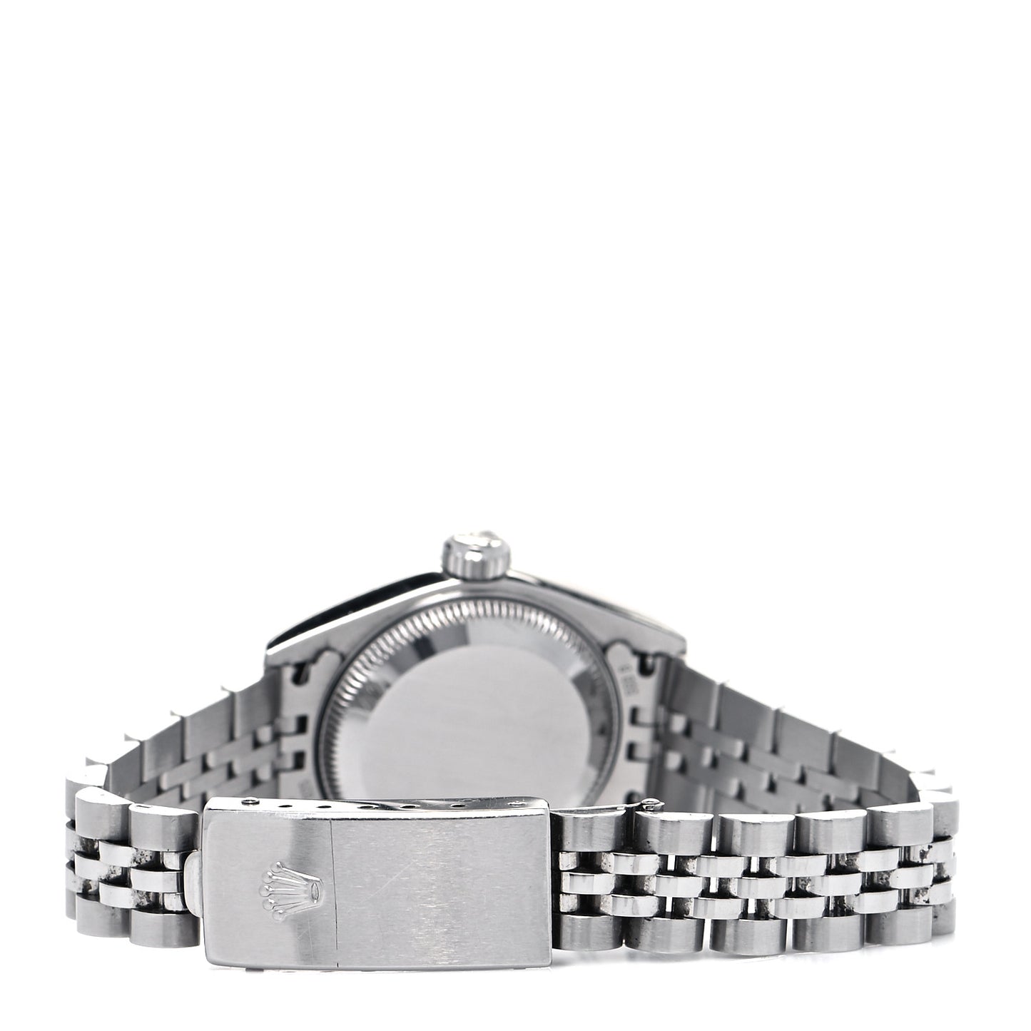 Stainless Steel 18K White Gold Diamond Mother of Pearl 26mm Oyster Perpetual Datejust Watch 79174