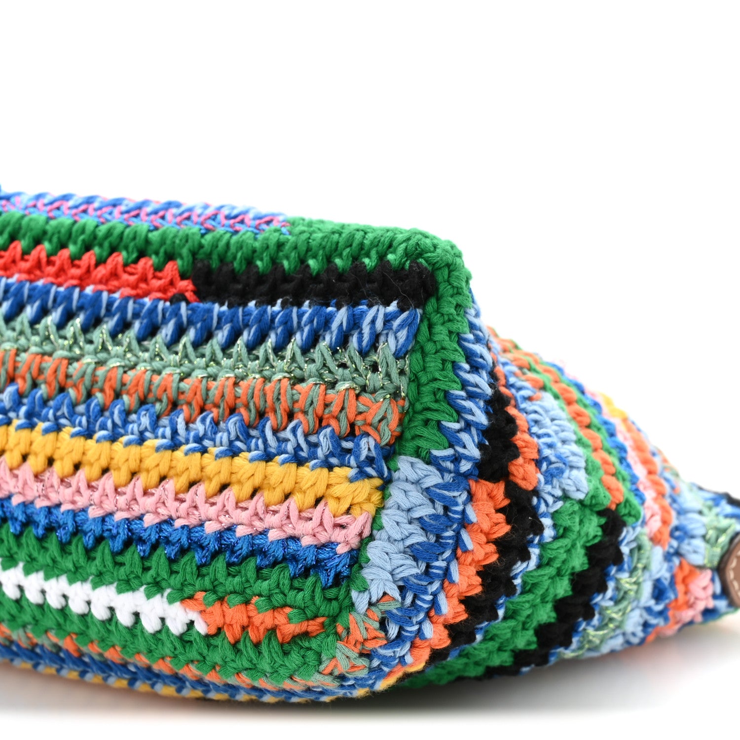 Miu Miu Fabric Crochet Pouch Multicolor 10 of 12