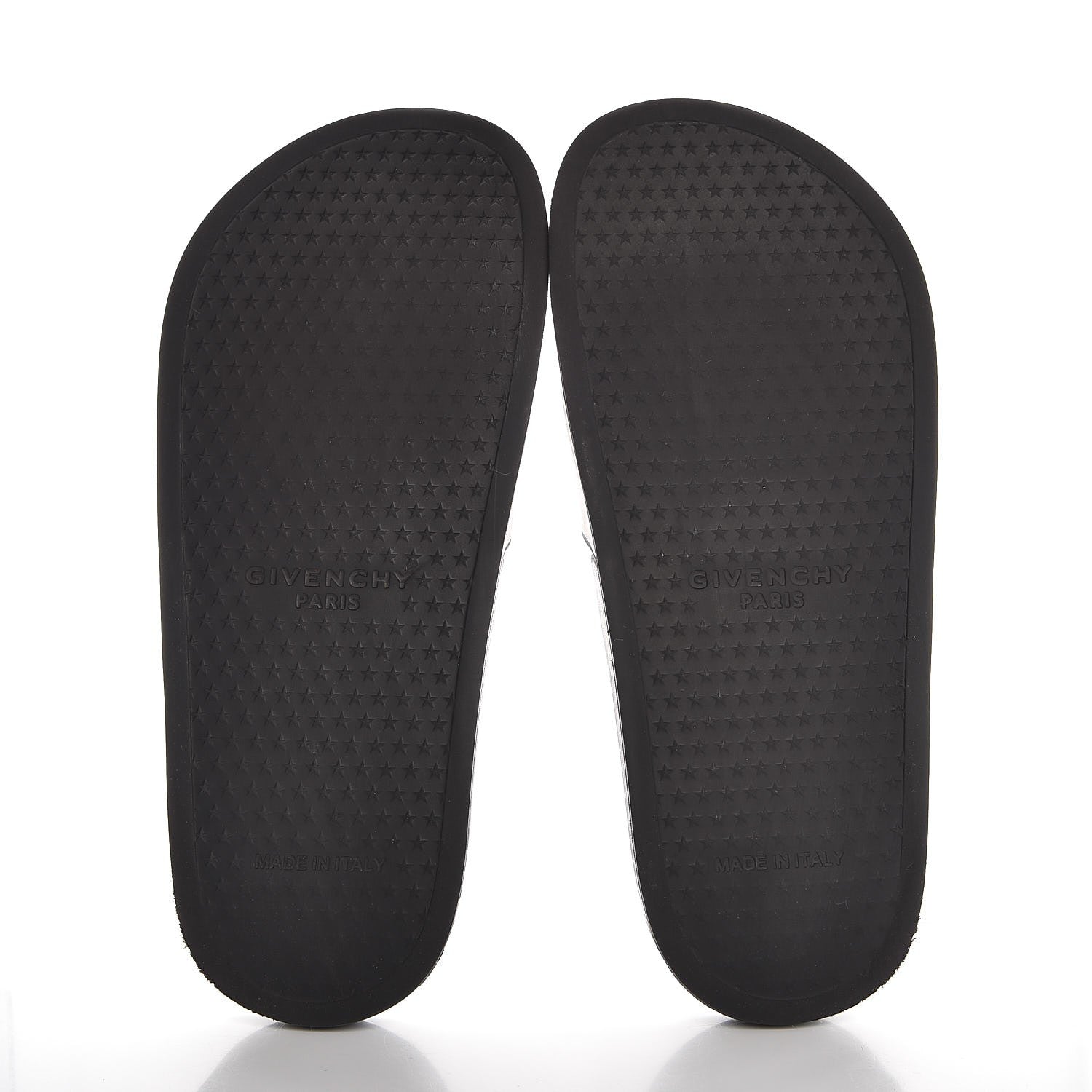 Givenchy Rubber Logo Pool Slide Sandals 35 Black 7 of 11