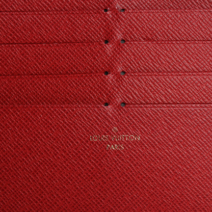 Louis Vuitton Calfskin Felicie Card Holder Insert Cherry 6 of 11