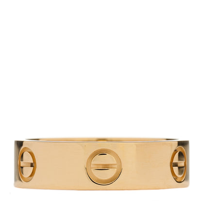 Cartier 18K Yellow Gold 5.5mm LOVE Ring 56 7.75 1 of 4