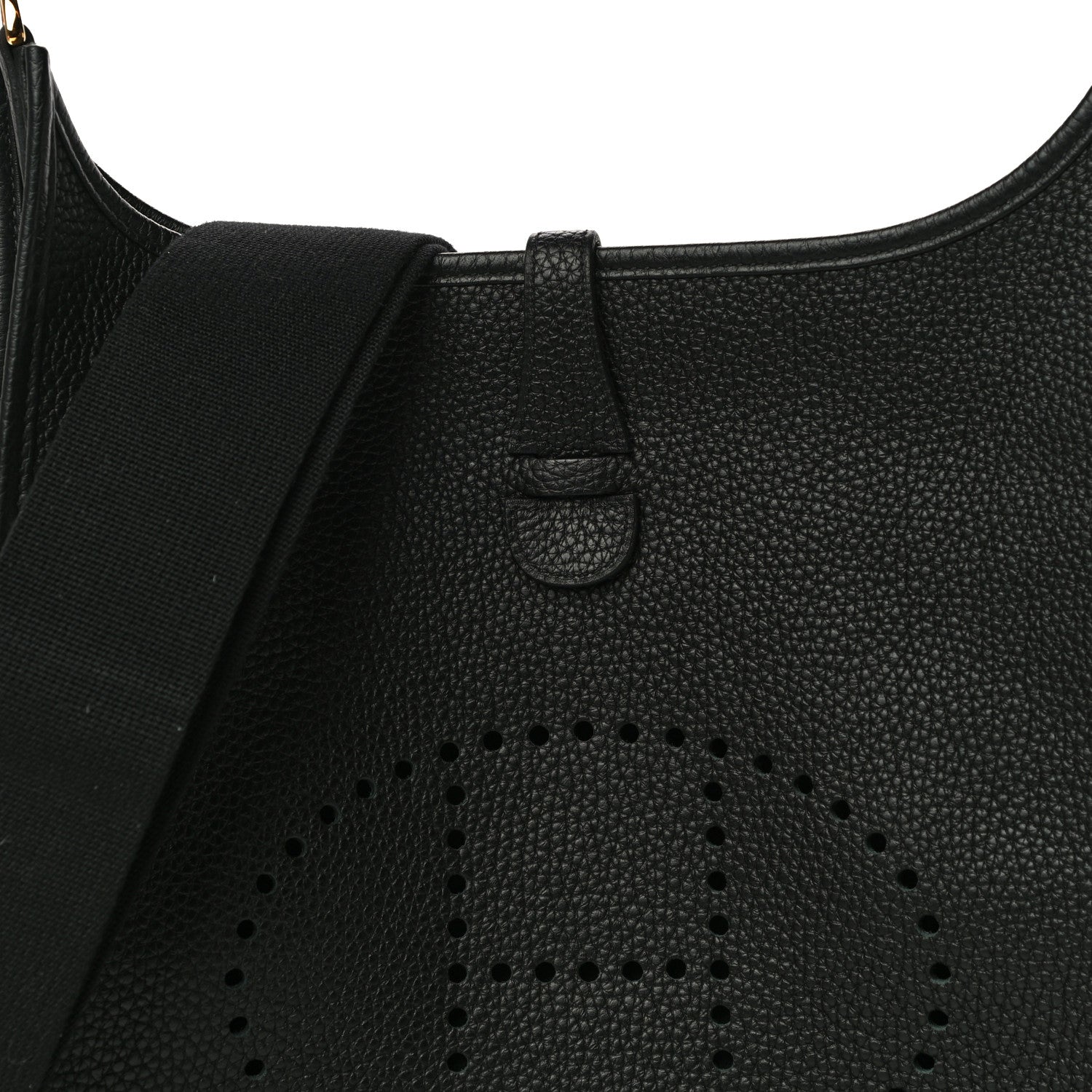 Hermes Taurillon Clemence Evelyne III PM Black 7 of 10