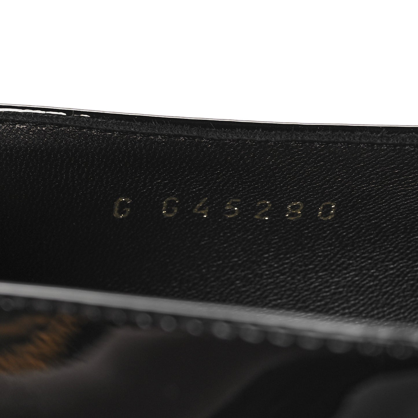 Patent Calfskin Mary Janes Flats 40.5 Black