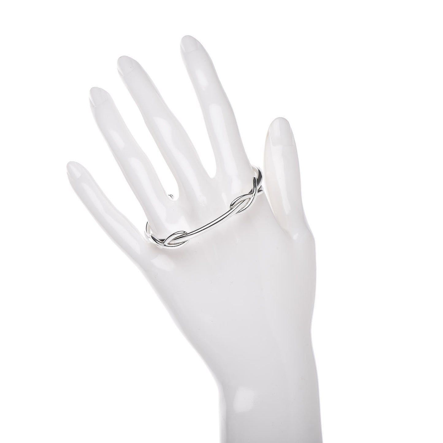 Sterling Silver Infinity Cuff Bracelet