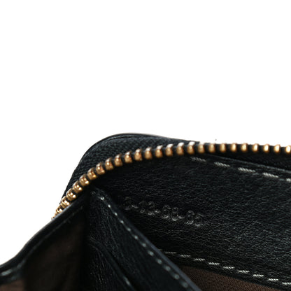 Chloe Grained Calfskin Marcie Long Zip Around Wallet Black 7 of 14