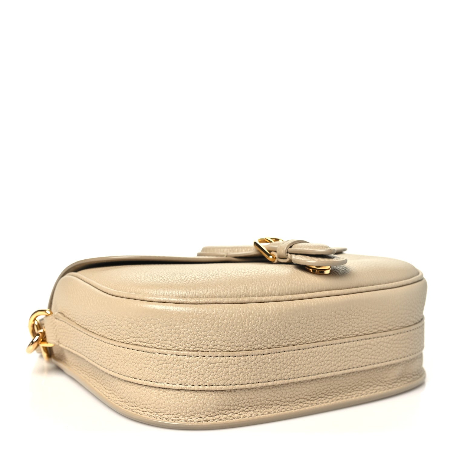 Christian Dior Grained Calfskin Medium Bobby Flap Warm Taupe 4 of 9