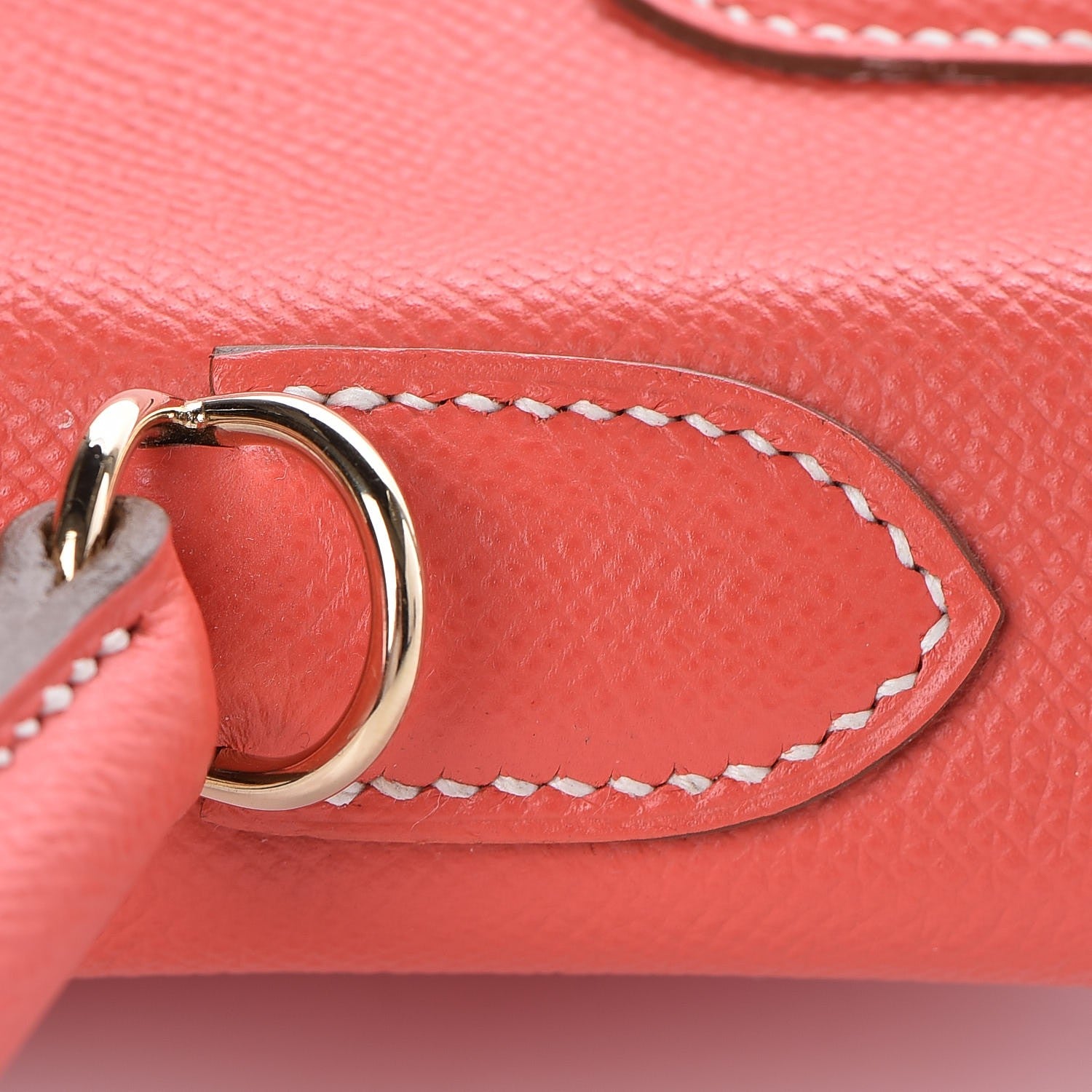 Hermes Epsom Verso Kelly Retourne 35 Rose Jaipur Gold 19 of 32