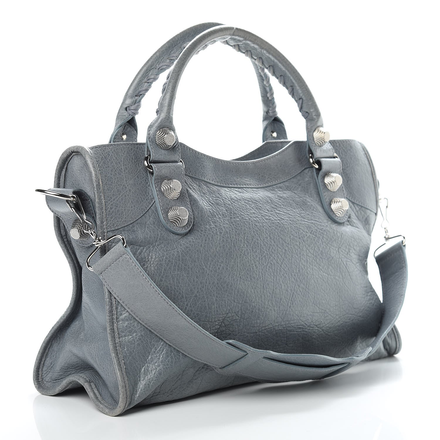 Balenciaga Agneau Giant 21 Silver Hardware City Ardoise 4 of 17